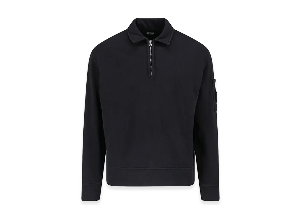 C.P. Company Zip Sweatshirt "Black"