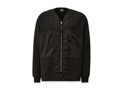 C.P. Company Zip Sweatshirt "Black"