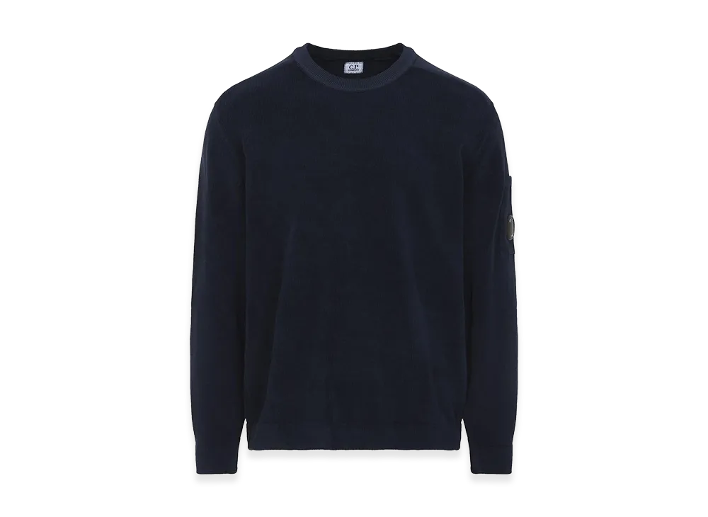C.P. Company Crewneck Lens Pullover "Midnight"