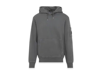 C.P. Company Cotton Hoodie "Gunmetal"