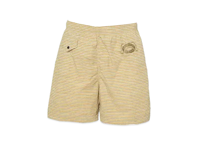C.P. Company Striped Nylon Swim Shorts "Yellow"
