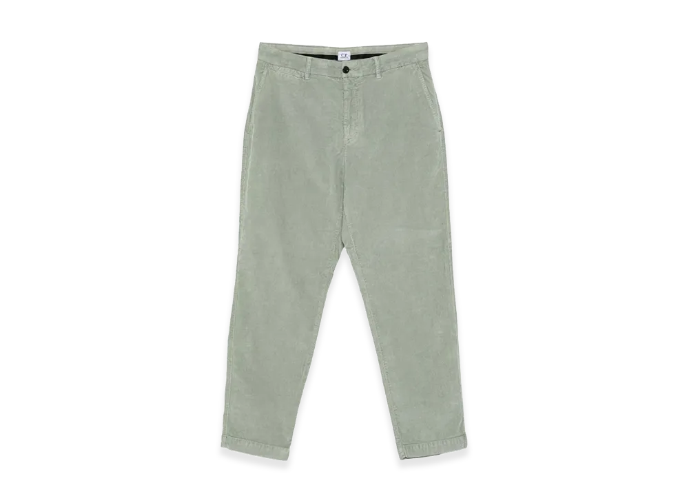 C.P. Company Velvet Chino Pants "Green"