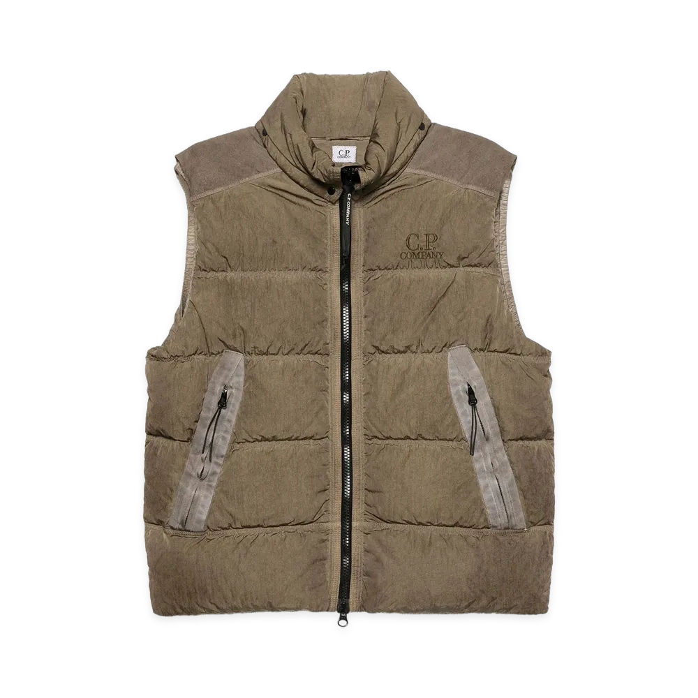 C.P. Company Gilet Imbottito Eco-Chrome R "Brown"