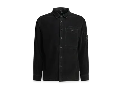 C.P. Company Corduroy Overshirt Jacket "Black"
