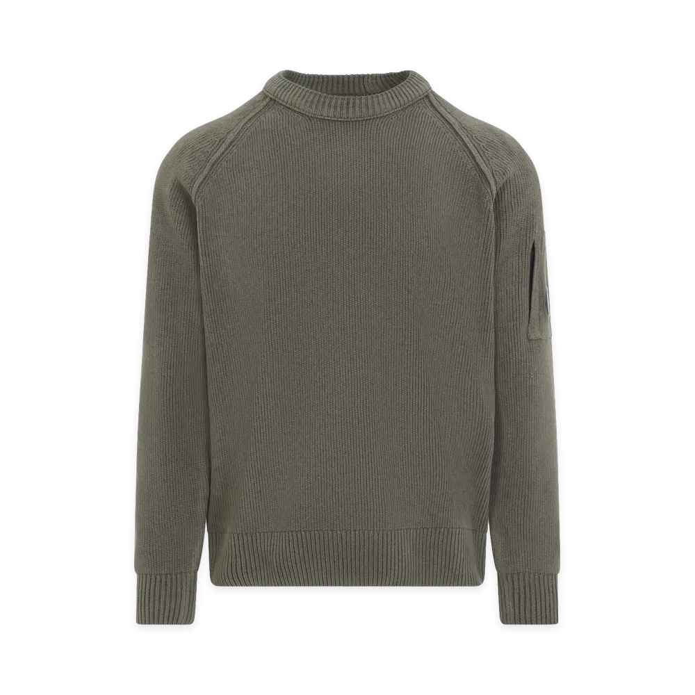 C.P. Company Ivygreen Chenille Crewneck "Ivy Green"