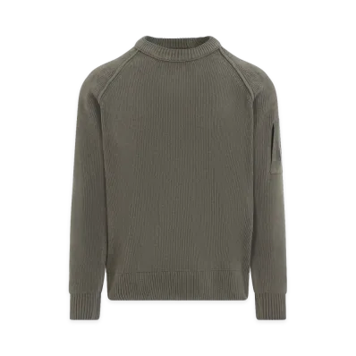 C.P. Company Ivygreen Chenille Crewneck "Ivy Green"