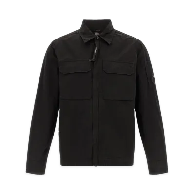 C.P. Company Lens Overshirt "Black"