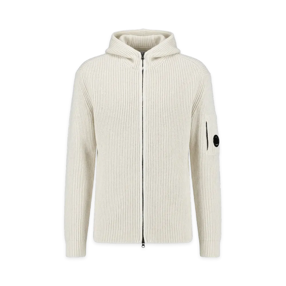 C.P. Company Knit "White Melange"