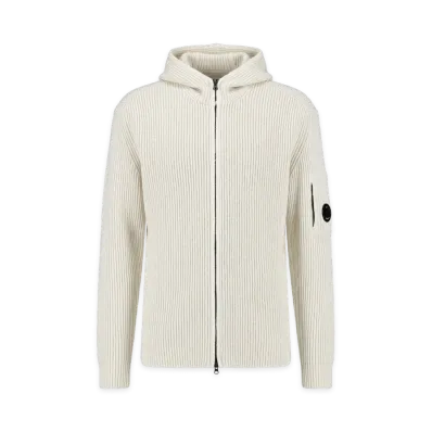 C.P. Company Knit "White Melange"