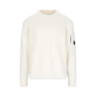 C.P. Company Sweaters "Gauze White"