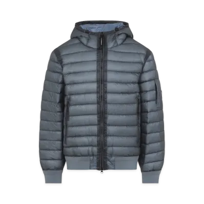 C.P. Company Orionblue Shell Hooded Lens Down Jacket "Orionblue"