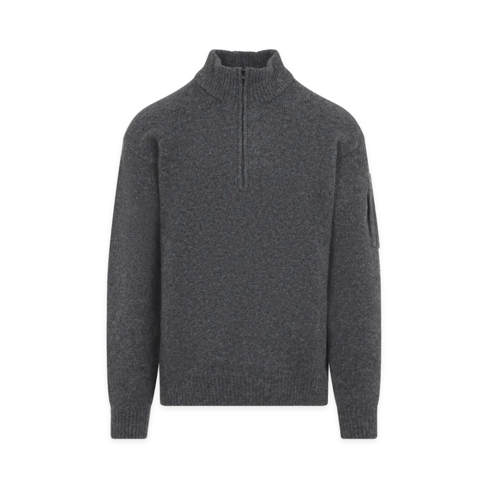 C.P. Company Raven Knitwear Crew Neck "Gray"