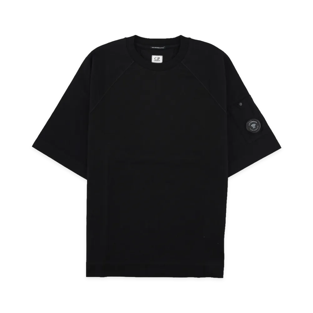 C.P. Company Cotton Short Sleeve T-Shirt "Black"