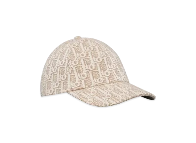 Dior Oblique D-Player Cap Cotton Jacquard "Brown"