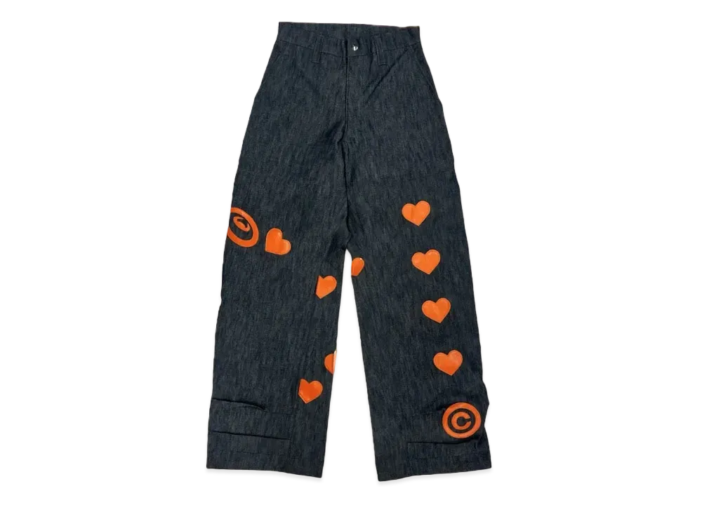 COIN PARKING DELIVERY CPD LOVE Patch Pants #6 "Black"