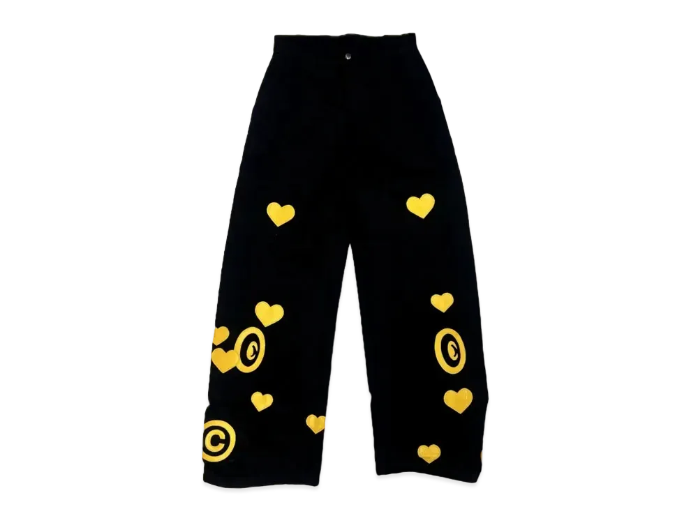 COIN PARKING DELIVERY CPD LOVE Patch Pants #5 "Black"