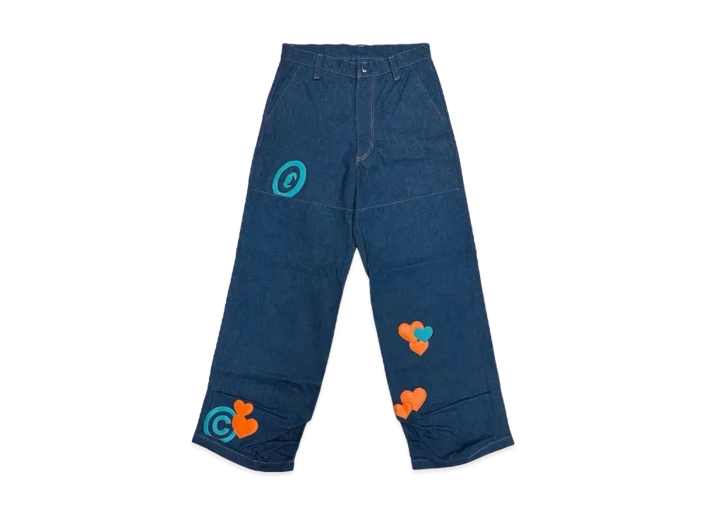 COIN PARKING DELIVERY CPD LOVE Patch Pants #25 "Blue"
