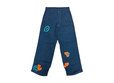 COIN PARKING DELIVERY CPD LOVE Patch Pants #25 "Blue"