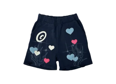 COIN PARKING DELIVERY CPD LOVE Patch Sweat Shorts "Black"