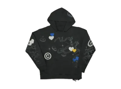 COIN PARKING DELIVERY Pine Tree Pattern Hoodie #9 "Black"
