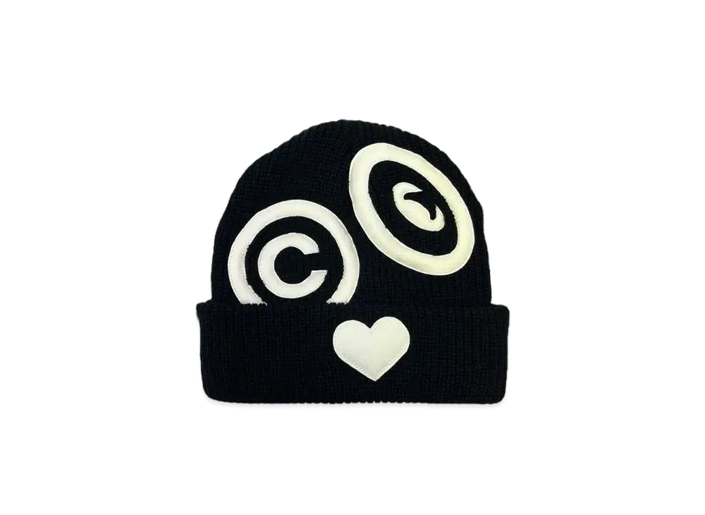COIN PARKING DELIVERY CPD LOVE Patch Beanie #17 "Black"