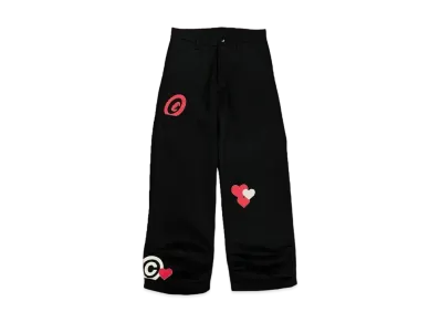 COIN PARKING DELIVERY CPD LOVE Patch Pants #13 "Black"
