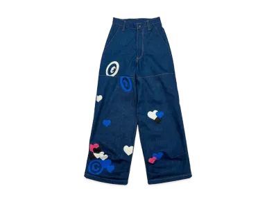 COIN PARKING DELIVERY CPD LOVE Patch Pants #14 "Blue"