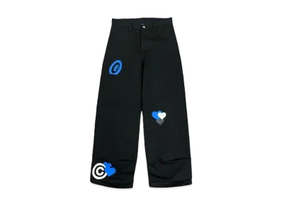 COIN PARKING DELIVERY CPD LOVE Patch Pants #12 "Black"