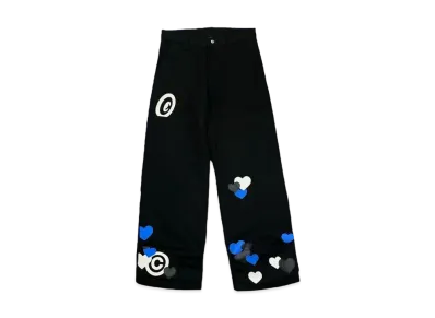 COIN PARKING DELIVERY CPD LOVE Patch Pants #11 "Black"