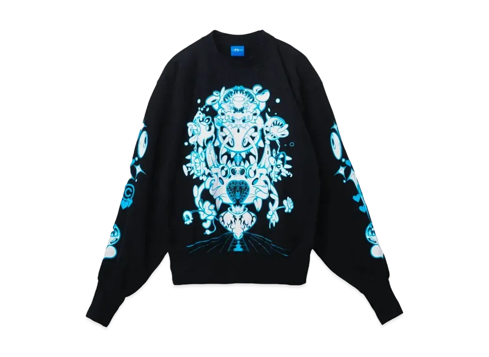COIN PARKING DELIVERY Organ Sweat Shirts "Black"