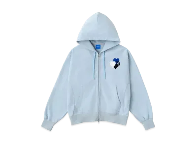 COIN PARKING DELIVERY CPD Love Stitch Hoodie "Sax"