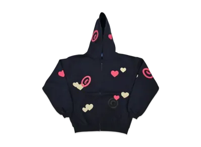 COIN PARKING DELIVERY CPD Love Patch Zipper Hoodie #6 "Navy"