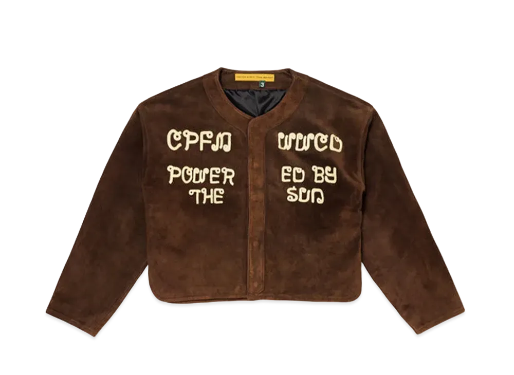 Cactus Plant Flea Market Cpfm Wwcd Suede Baseball Top "Brown"