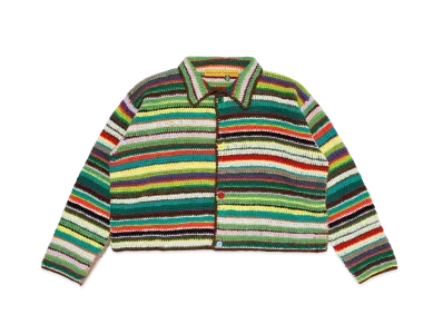 Cactus Plant Flea Market Cpfm Crochet Knit Cardigan "Green"