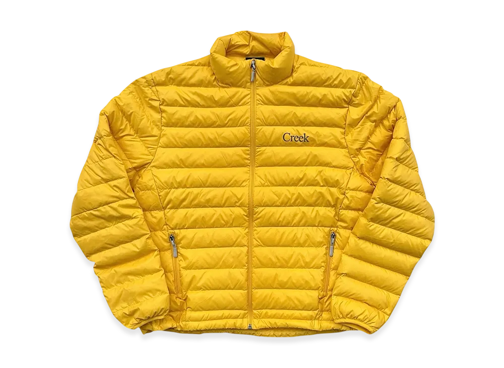 Creek Angler's Device Down Jacket "Yellow"
