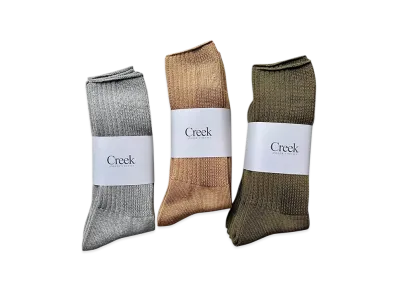 Creek Angler's Device Socks (Set of 3) "Multi"