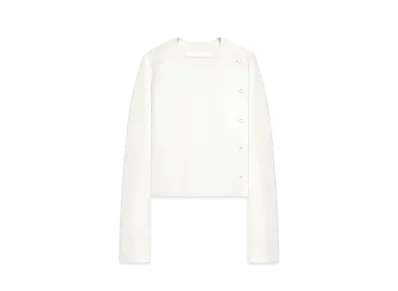 Courreges Buttoned Tailored Jacket "Natural Beige"