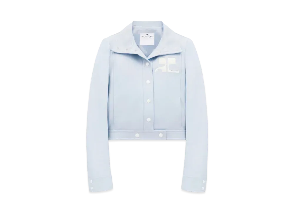 Courreges Reedition Vinyl Jacket "Sky"