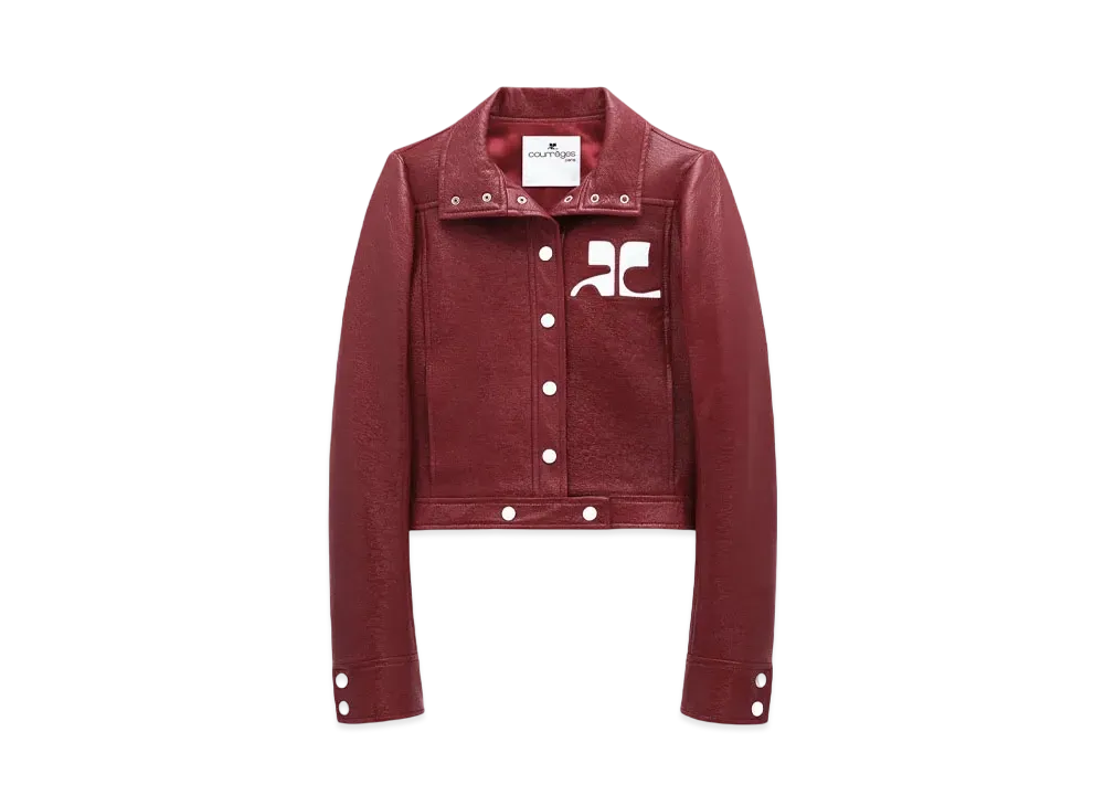 Courreges Reedition Vinyl Jacket "Red"