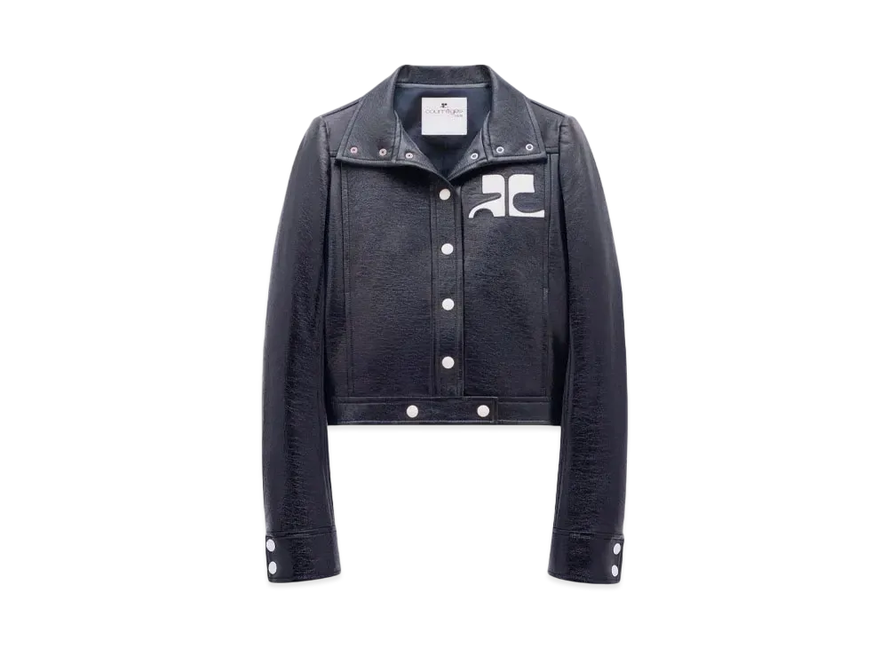 Courreges Reedition Vinyl Jacket "Navy"