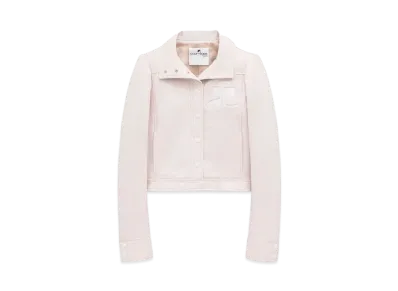 Courreges Reedition Vinyl Jacket "Pale Pink"