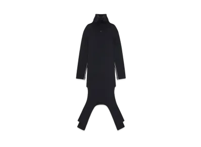 Courreges Maxi Knit Dress "Black"