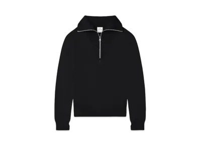 Courreges Trucker Wool Sweater "Black"