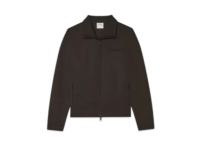 Courreges Tracksuit Interlock Jacket "Mud Brown"