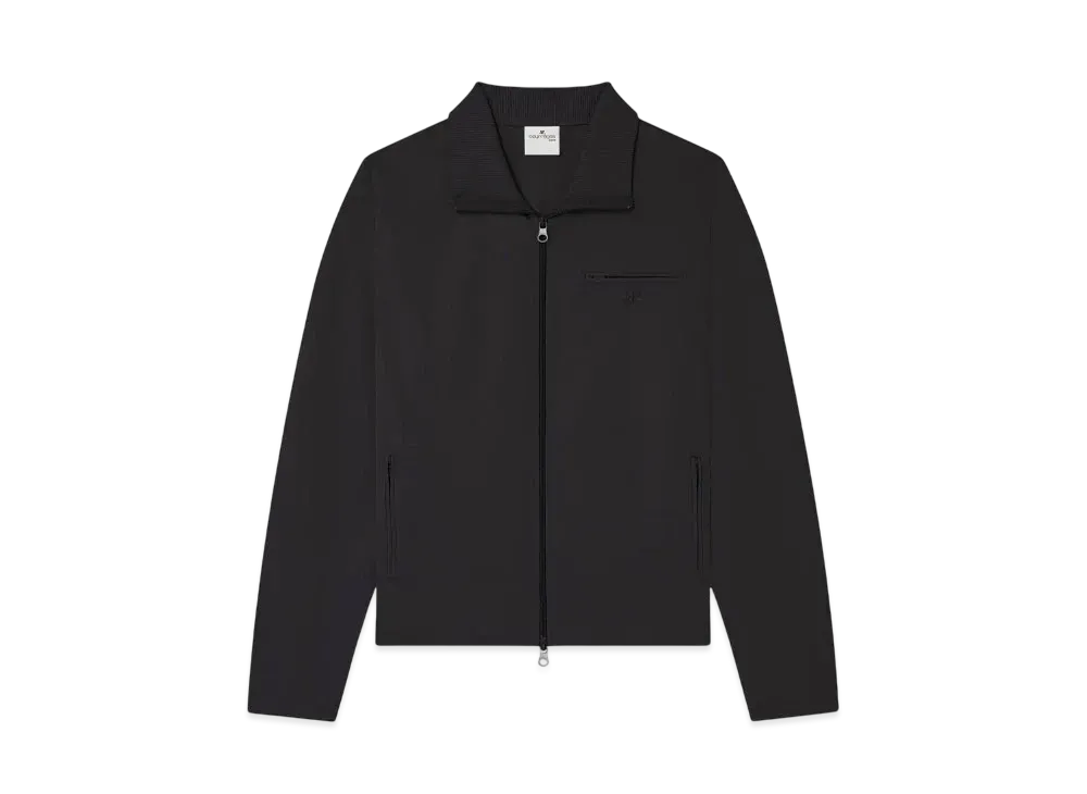 Courreges Tracksuit Interlock Jacket "Black"