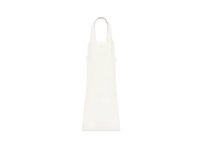 Courreges Mini Oblique Space Dress "Natural Beige"