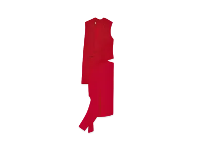 Courreges Off Shoulder Dress "Ruby"