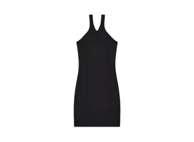 Courreges Criss Cross 90'S Mini Dress "Black"