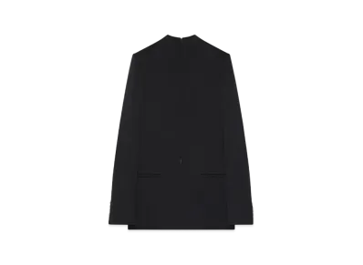 Courreges Front Zipped Heritage Mini Dress "Black"