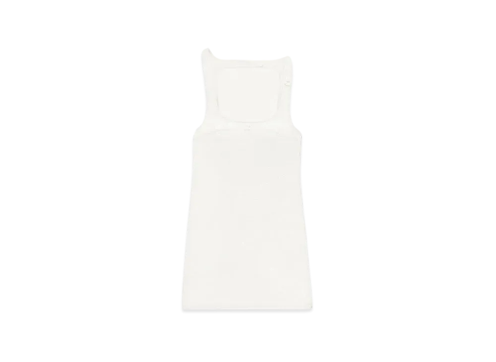 Courreges Reedition Vinyl Dress "Heritage White"